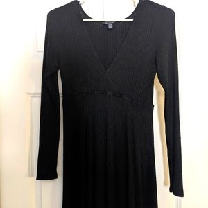 American eagle knit wrap dress